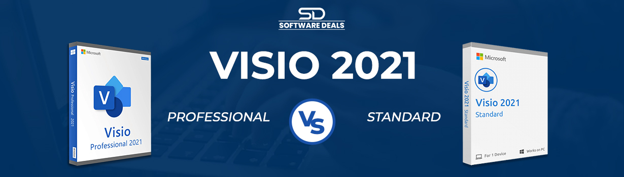 Visio 2021 Professional vs. Standard